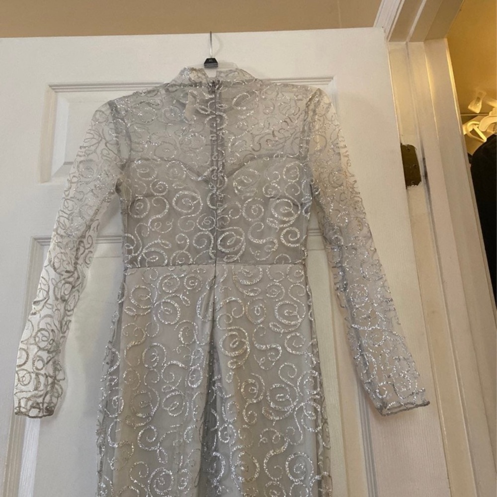 Silver Formal Dress